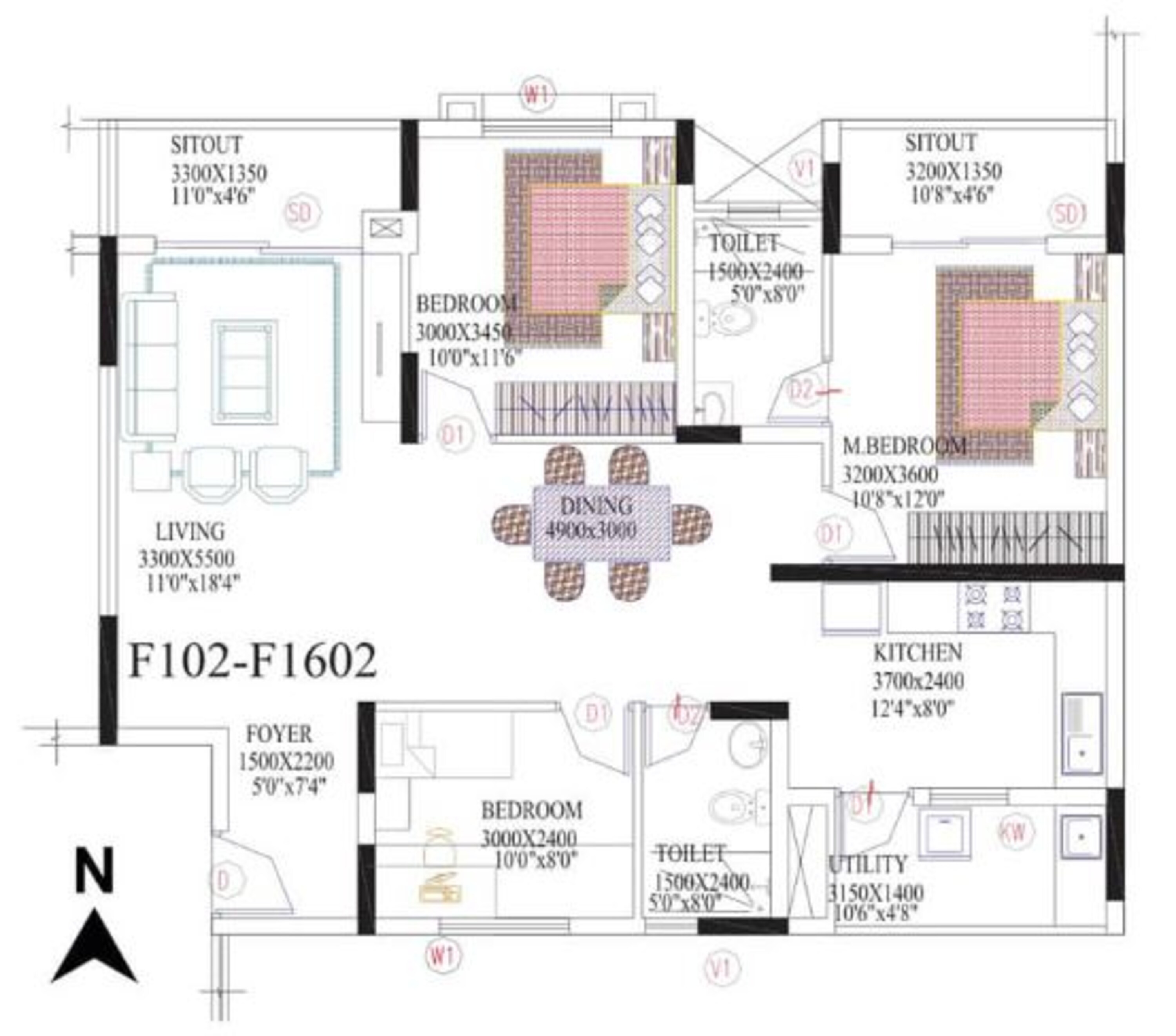 ncc nagarjuna meadows 2 apartment 2 bhk 1198sqft 20200418120412