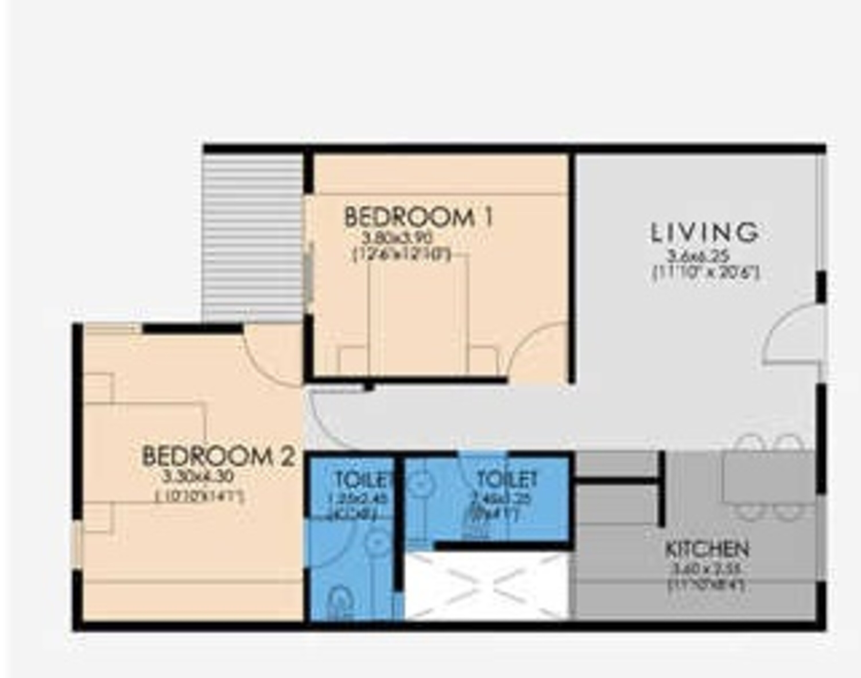 ncorp residences skywalk apartment 2 bhk 1181sqft 20210915170938