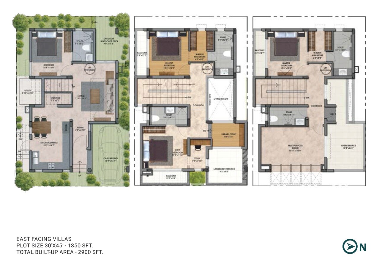4 BHK 2900 Sq. Ft. Villa