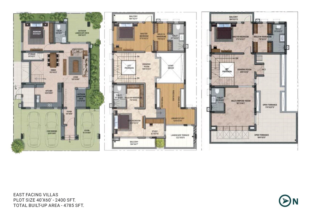 4 BHK 4785 Sq. Ft. Villa