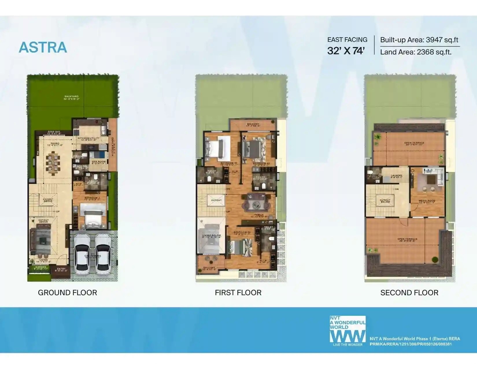 4 BHK 3947 Sq. Ft. Villa