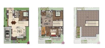  3 BHK Villa at NVT Mystic Garden, Sarjapur Attibele Road – for Rent