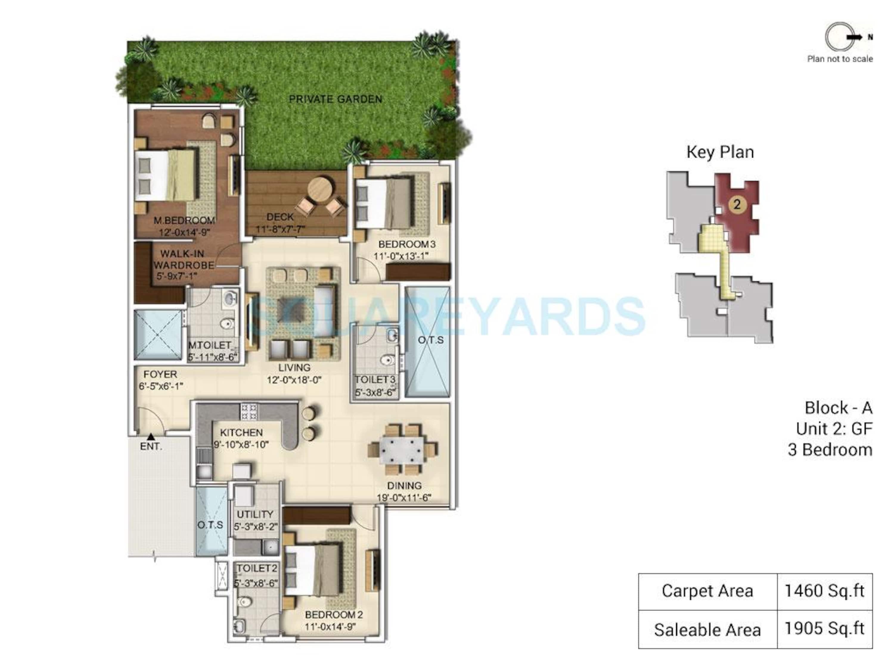 ozone urbana alcove apartment 3bhk 1905sqft1