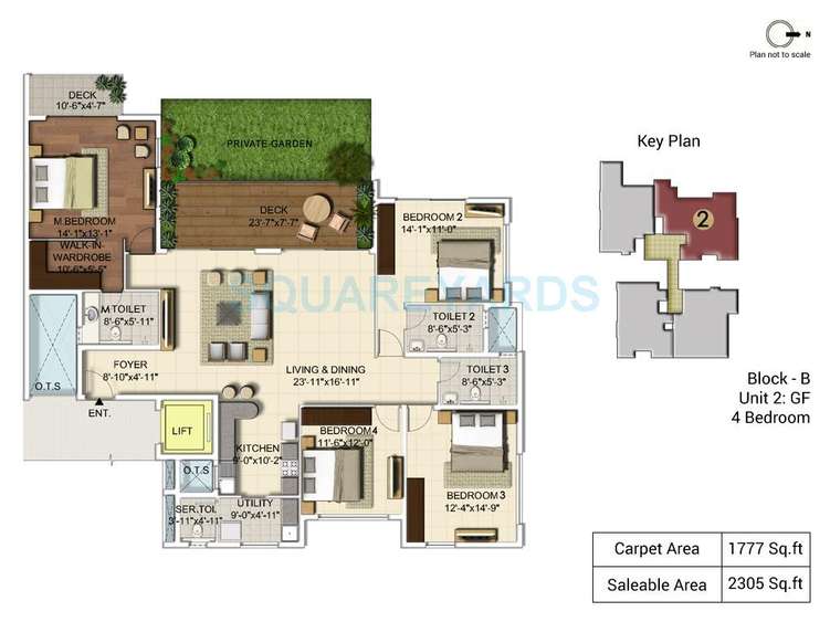 ozone urbana alcove apartment 4bhk 2305sqft1