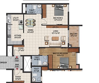ozone wf48 apartment 2 bhk 1558sqft 20212111172124