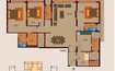 Pacifica Hamilton Tower 3 BHK Layout