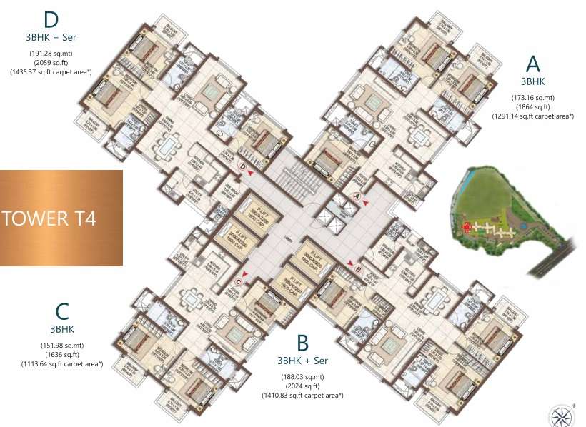 pashmina waterfront apartment 3 bhk 2024sqft 20204023184008