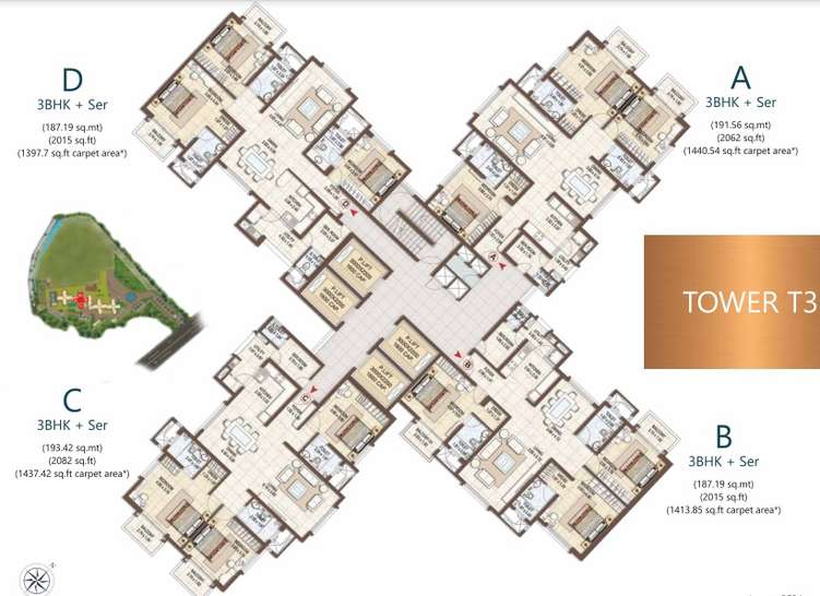 pashmina waterfront apartment 3 bhk 2082sqft 20203923183901