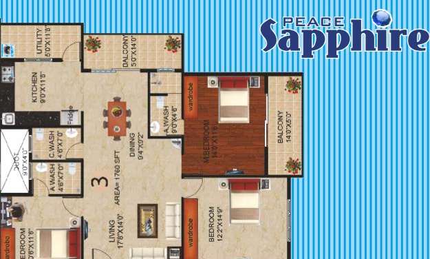 peace sapphire apartment 3 bhk 2023sqft 20210916120950