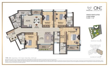  4 BHK Apartment at Phoenix One Banglore West, Rajaji Nagar – for Rent