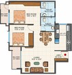 Platinum City Lifestyle 2 BHK Layout