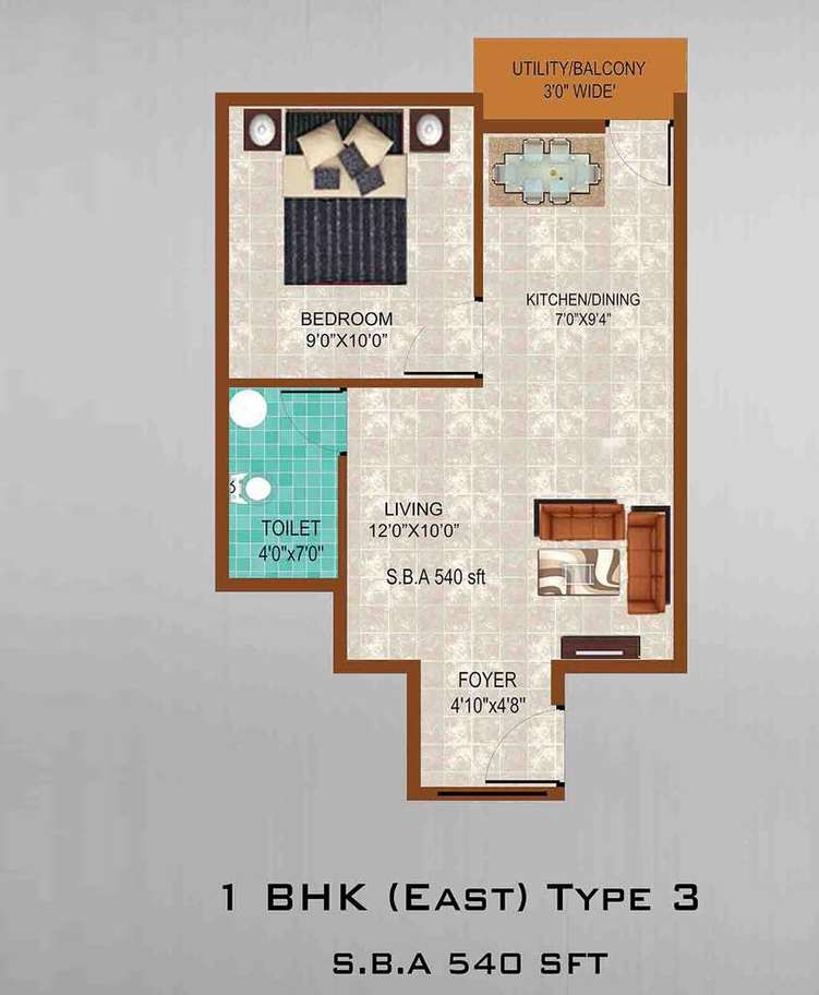 prabhavathi grand view apartment 1 bhk 540sqft 20233210153211