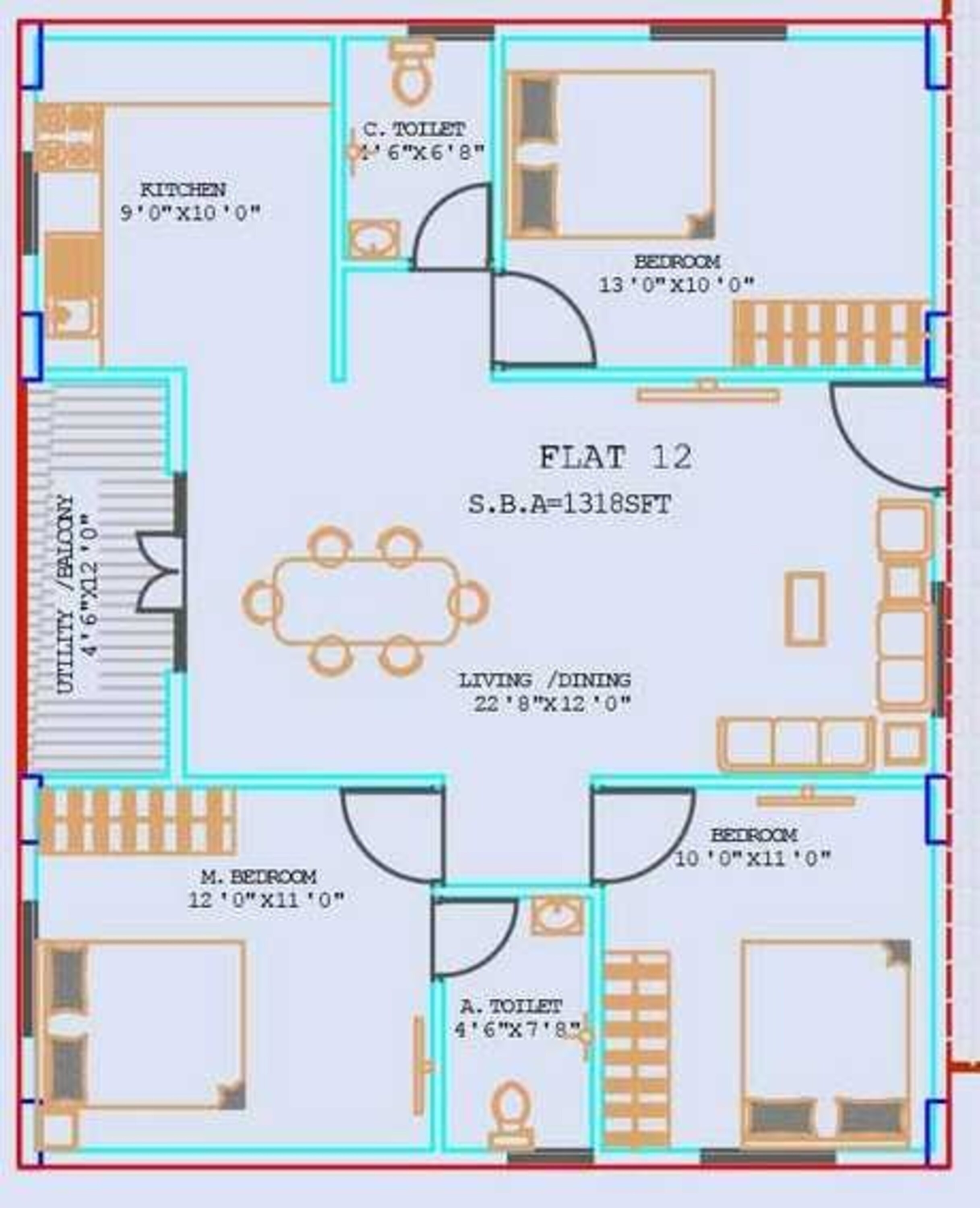 prabhavathi heaven apartment 3bhk 1318sqft61