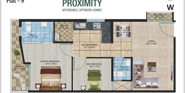 preeti proximity apartment 2 bhk 690sqft 20212225112255