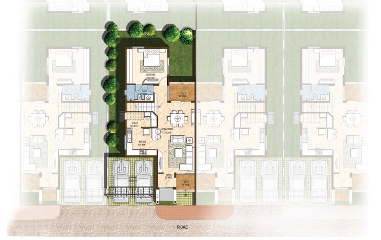 Other, prestige-augusta-golf-village-1 3 Bedroom 2400 Sq.Ft. Villa In Anagalapura Bangalore 9061039