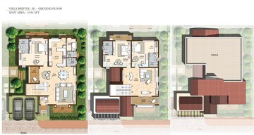  3 BHK Villa at Prestige Augusta Golf Village, Kothanur – for Sale