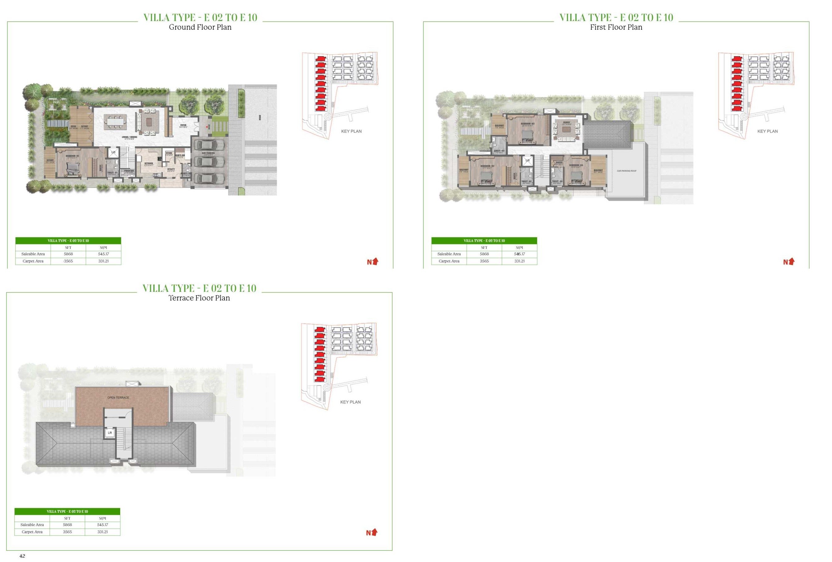 4 BHK 5868 Sq. Ft. Villa