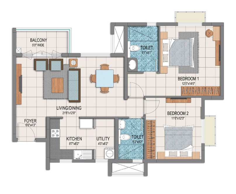 prestige dolce vita apartment 2 bhk 1272sqft 20211021161031