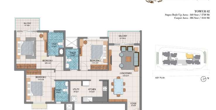 prestige dolce vita apartment 3 bhk 1718sqft 20211121161134