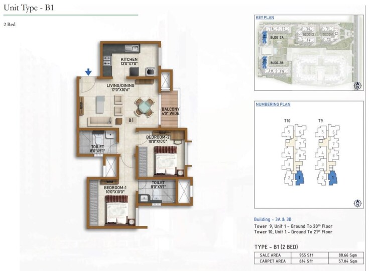 Other, shriram-shreyas 4 Bedroom 1400 Sq.Ft. Apartment In Kodigehalli Bangalore 8724412