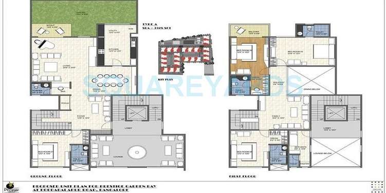 prestige garden bay apartment 4bhk 3978sqft1
