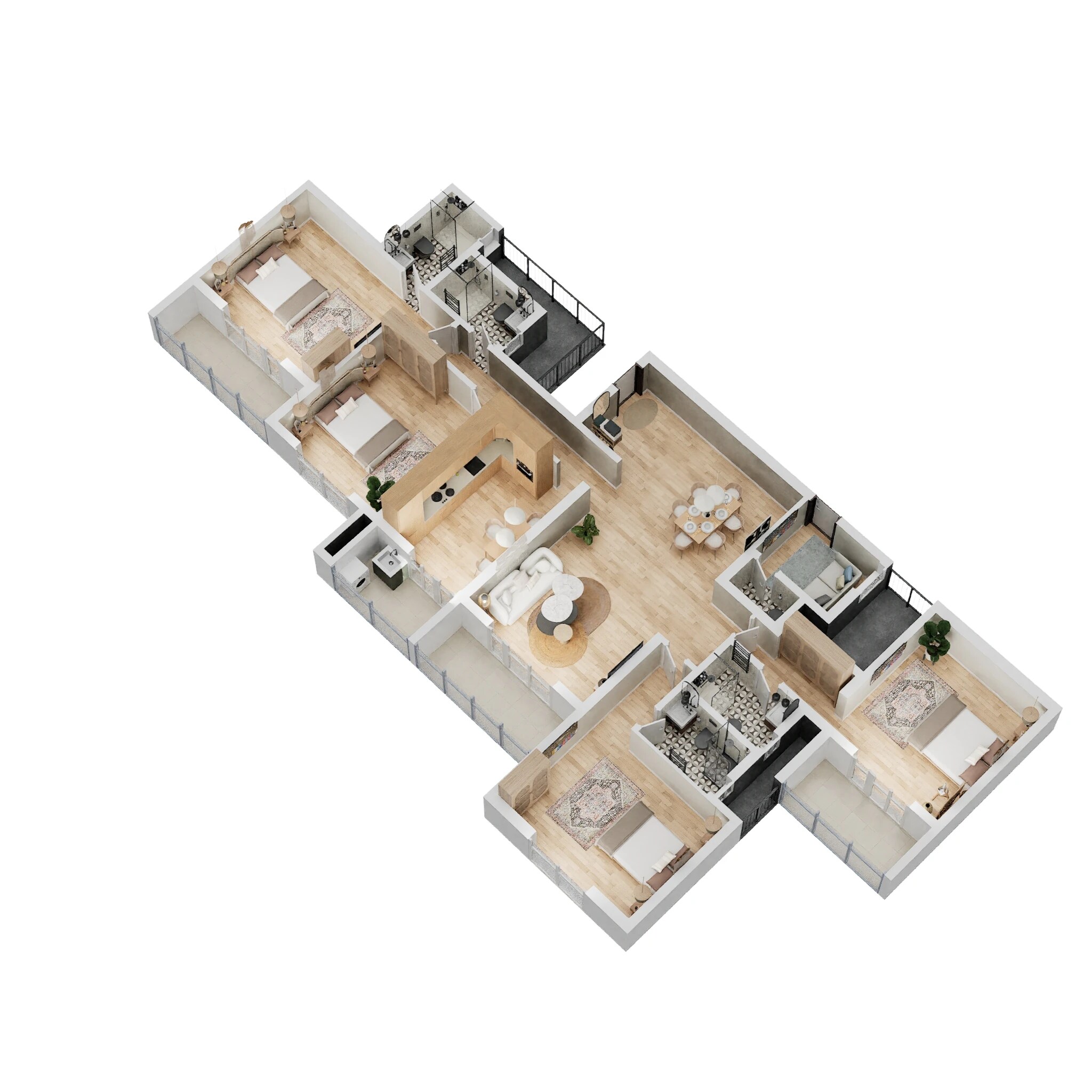 4 BHK 2928 Sq. Ft. Apartment