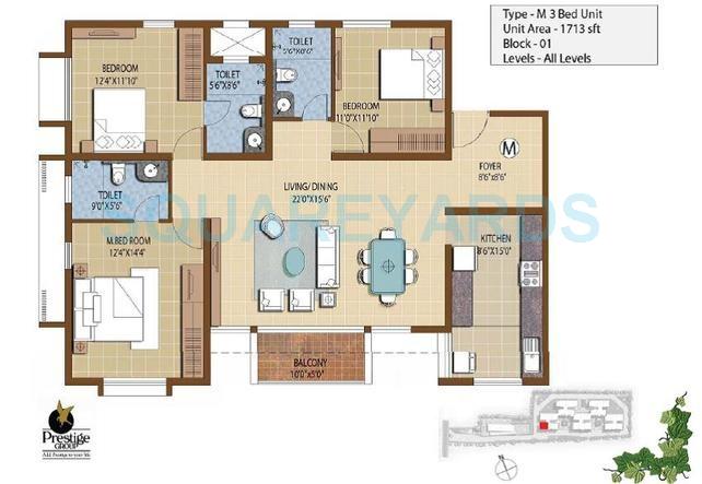 prestige ivy terraces apartment 3bhk 1713sqft1