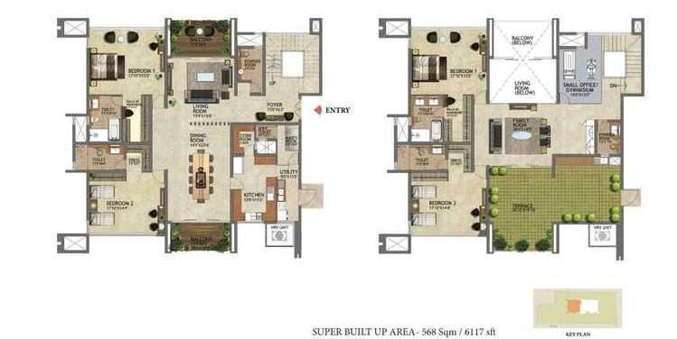 prestige kenilworth apartment 5 bhk 6117sqft 20221727131703