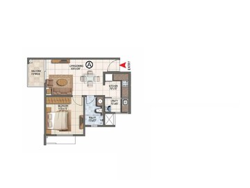  1 BHK Apartment at Prestige Lake Ridge, Uttarahalli – for Sale