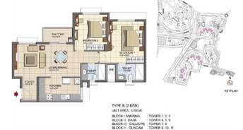 2 BHK Apartment For Resale in Prestige Lakeside Habitat Apartments Varthur Bangalore 6613224