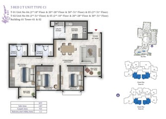 3 BHK Apartment For Resale in Prestige Lavender Fields Varthur Bangalore  7730618