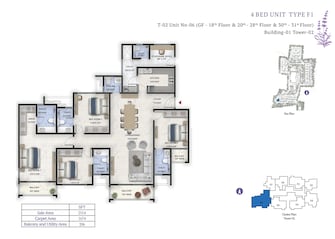 4 BHK Apartment For Resale in Prestige Lavender Fields Varthur Bangalore  7729138