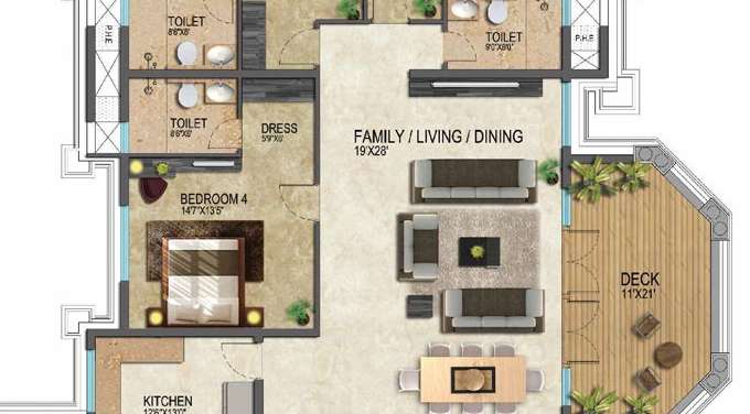 prestige leela residency apartment 4bhk 3627sqft 20202127122104