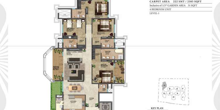 prestige leela residency apartment 4bhk 3787sqft 20202727122732