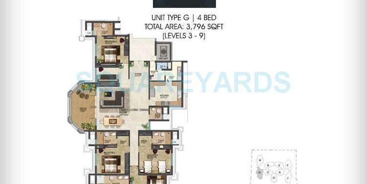prestige leela residency apartment 4bhk 3796sqft1