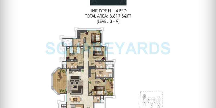 prestige leela residency apartment 4bhk 3817sqft1