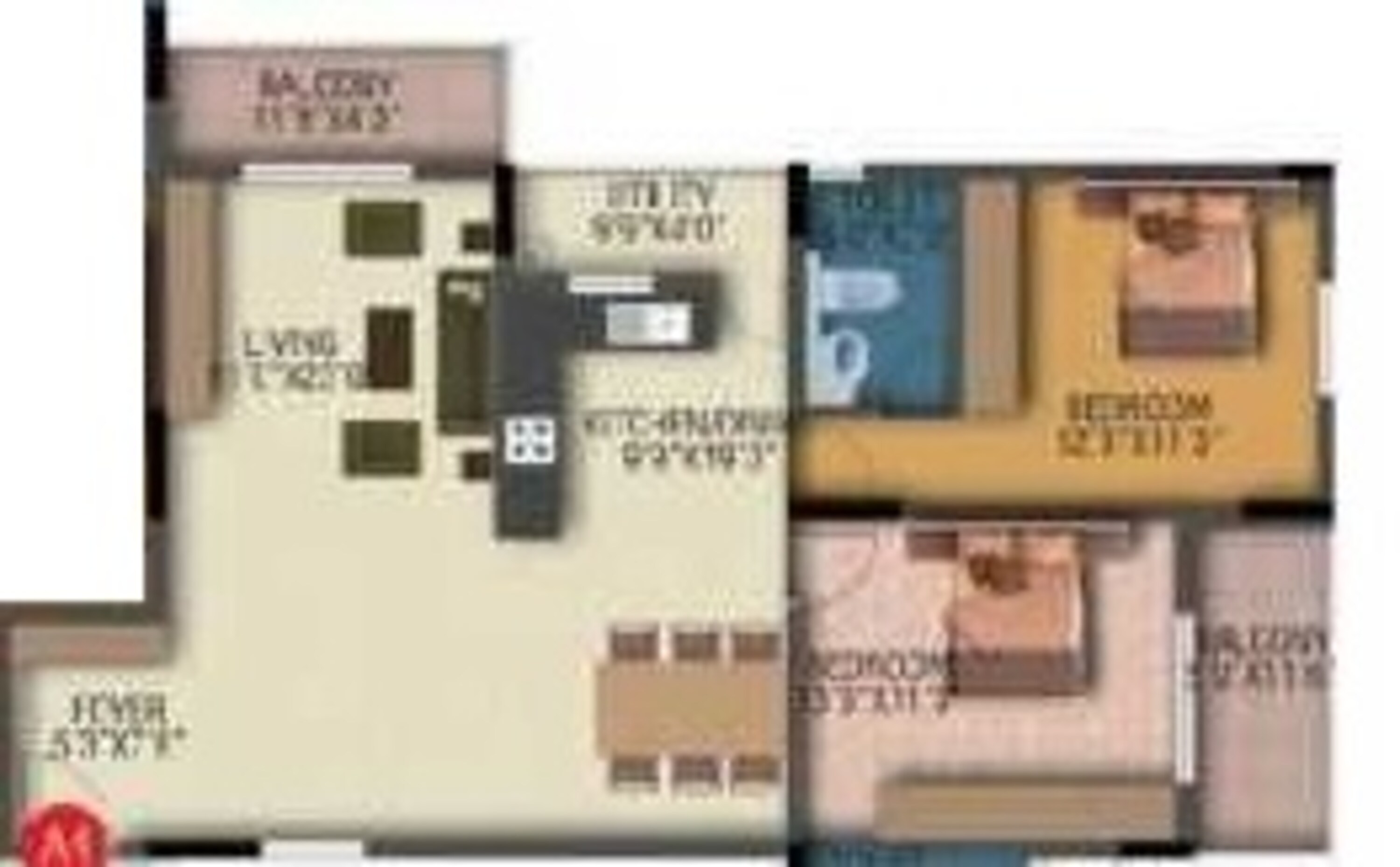 prestige monte carlo apartment 2 bhk 1180sqft 20200224120237