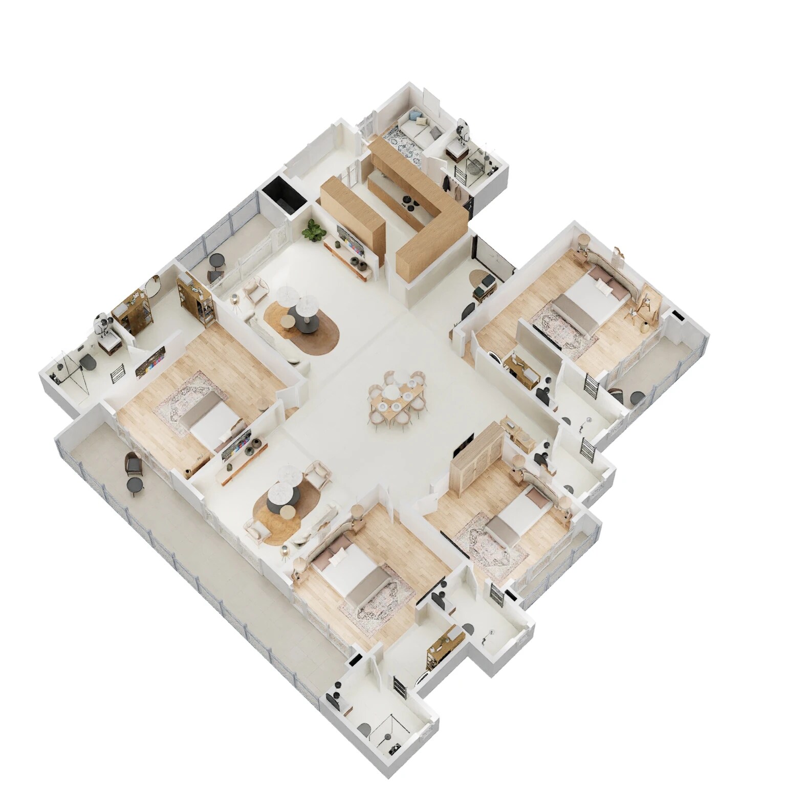 4 BHK 3540 Sq. Ft. Apartment