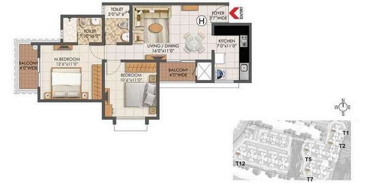 prestige primerose hills apartment 2 bhk 988sqft 20200715110730