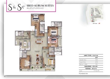  5 BHK Apartment at Prestige Raintree Park, Whitefield – for Sale