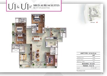  5 BHK Apartment at Prestige Raintree Park, Varthur – for Sale