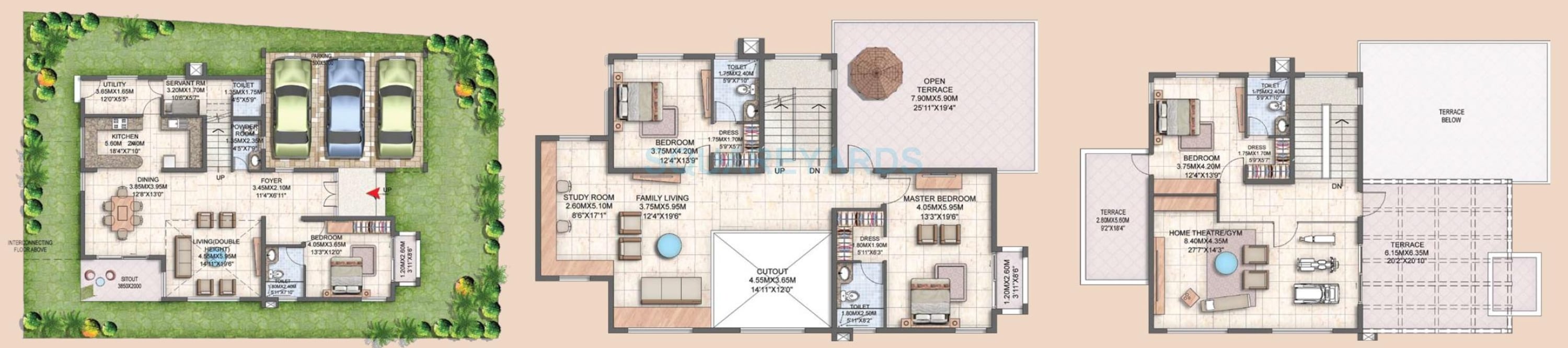 prestige silver oak villa 4bhk 5091sqft1