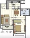 Prestige Sunrise Park Brichwood 1 BHK Layout