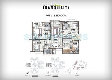  3 BHK Apartment at Prestige Tranquility, Budigere – for Rent