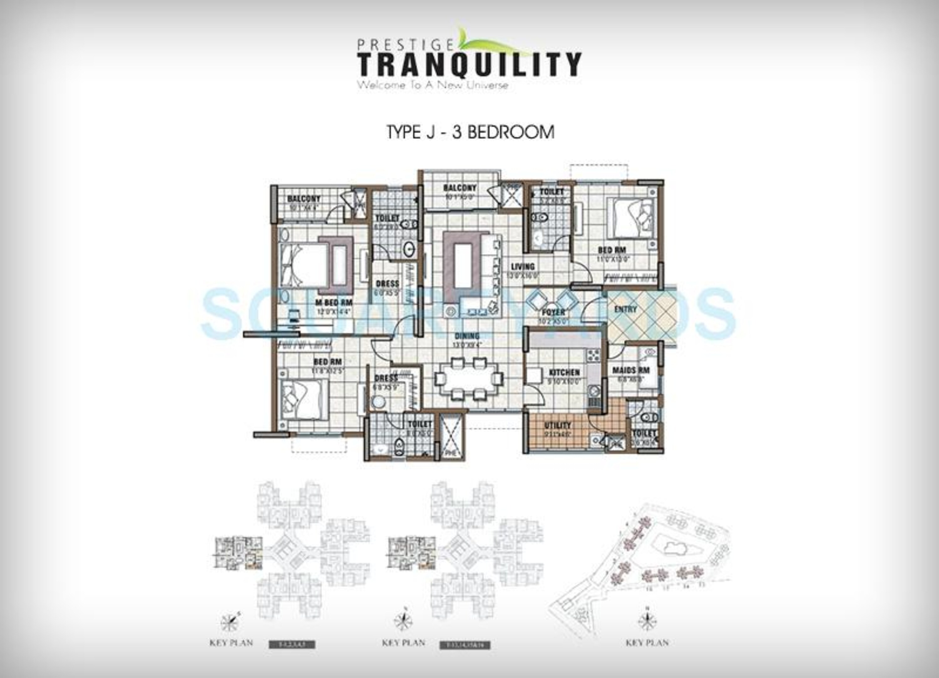 prestige tranquility apartment 3bhk 1991sqft1