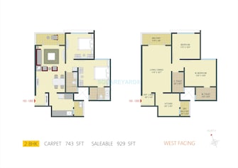 2 BHK Apartment For Resale in Pride Springfields Subramanyapura Bangalore  7486860