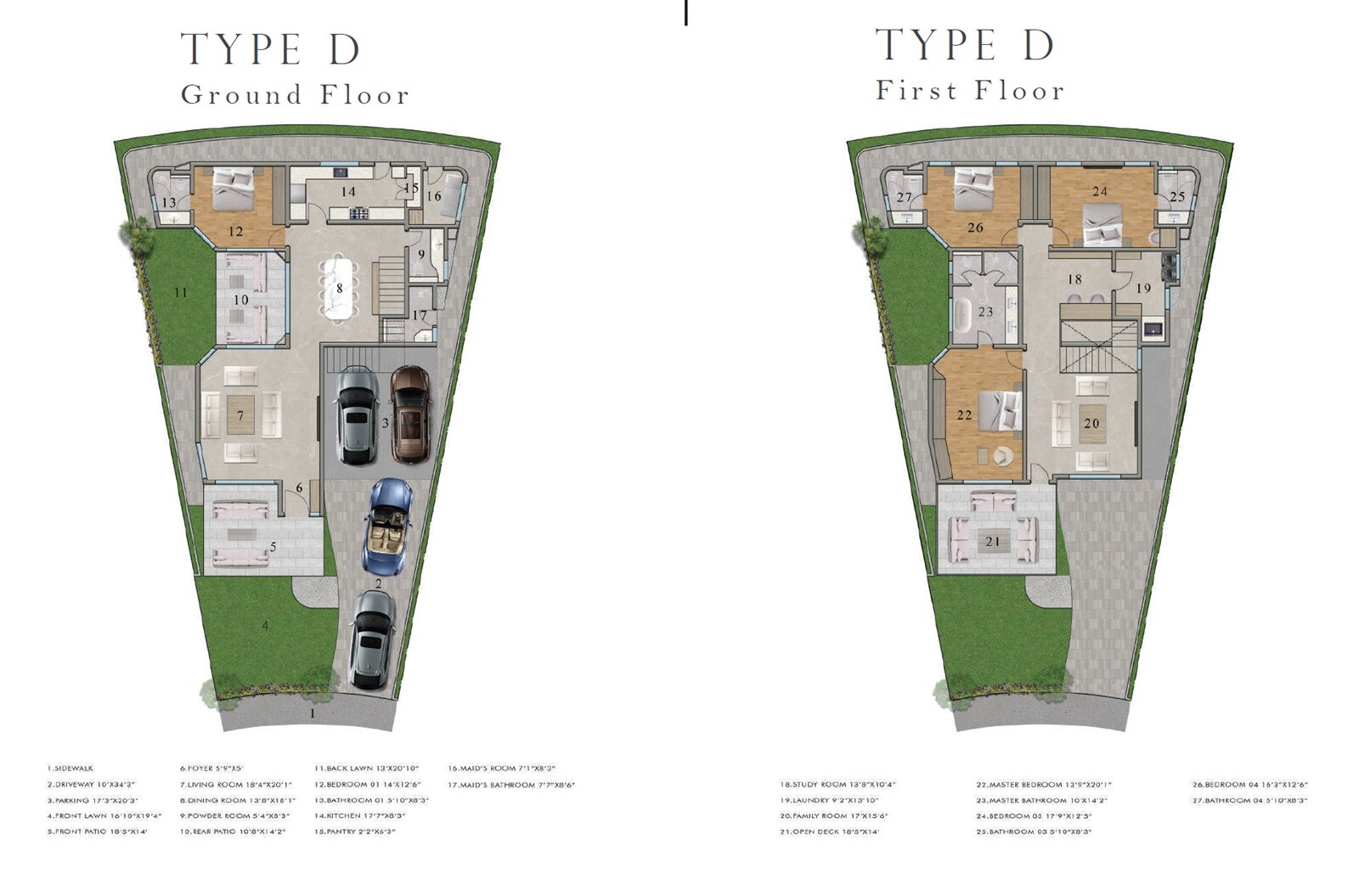 Floor plan of 4 BHK 5000 Sq. Ft. Villa in Prime One Montecito, Bangalore