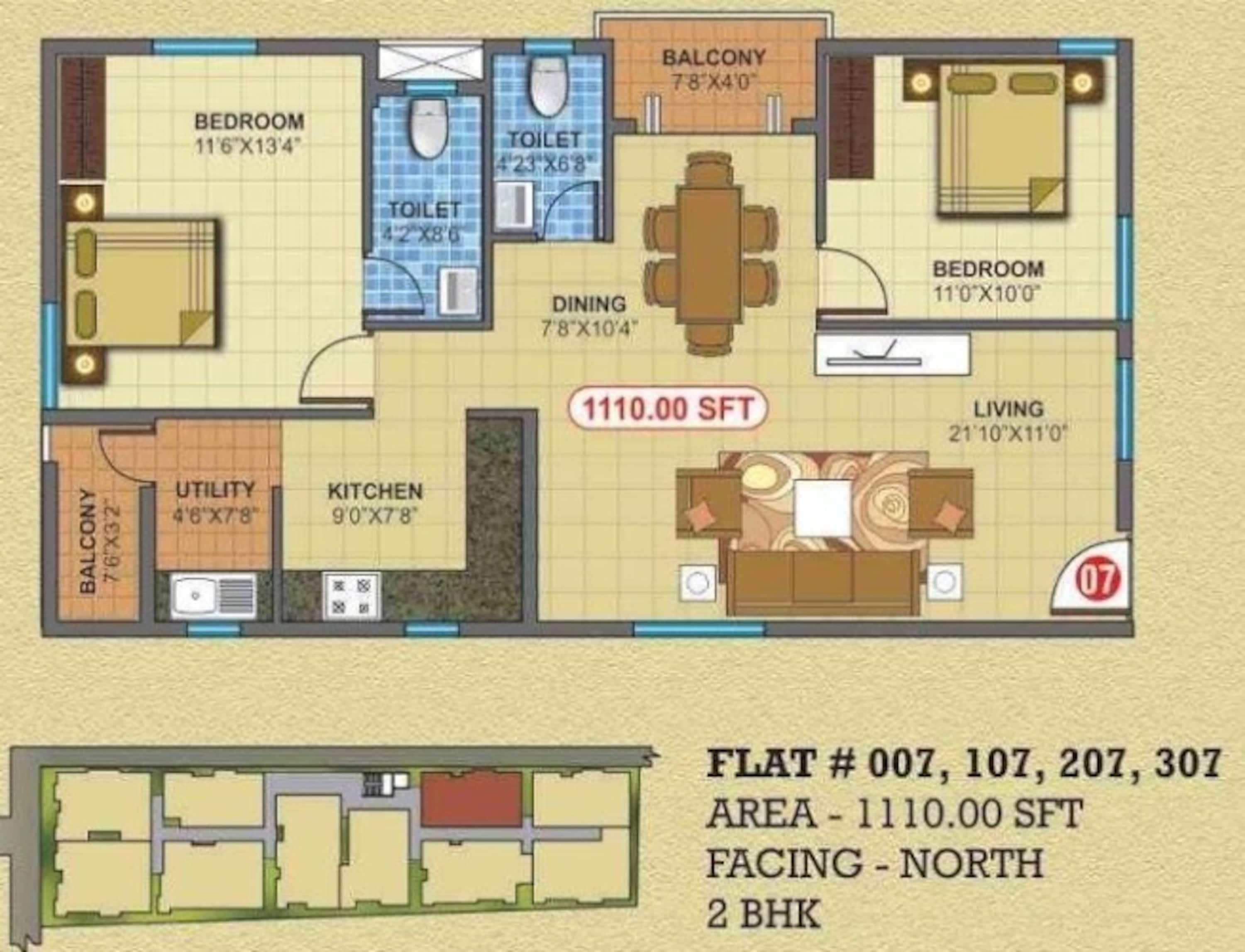 prodaacon mounika espancia apartment 2bhk 1110sqft21
