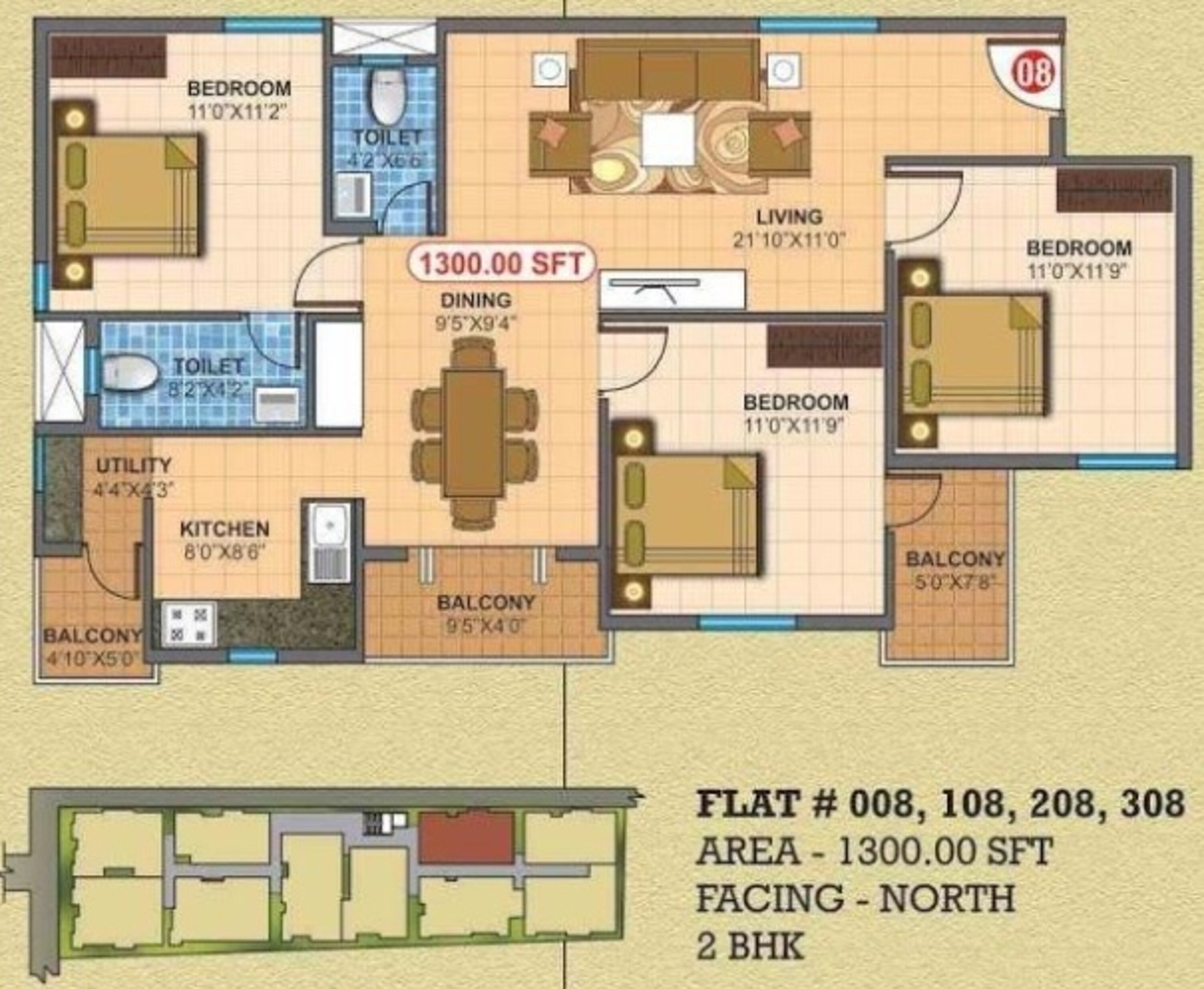 prodaacon mounika espancia apartment 3bhk 1300sqft31