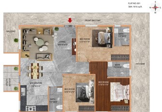 3 BHK Apartment For Resale in Promax Dreamville Home Kothanur Bangalore  7780099